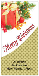 Christmas Corner Mistletoe Present Cards  4